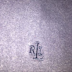 navy polo crew sweatshirt